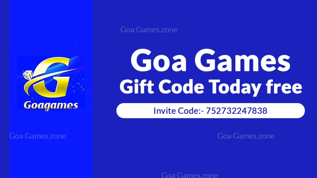 Goa Games Gift Code today free