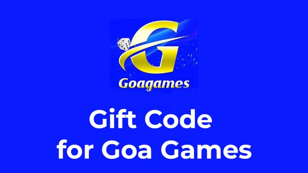 gift code for goa games